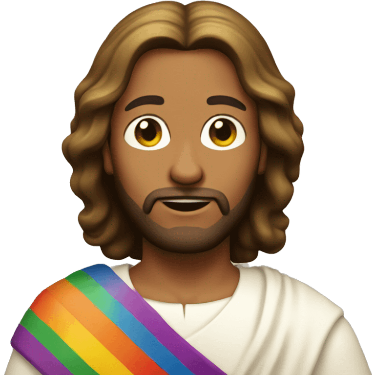 Gay Jesus emoji