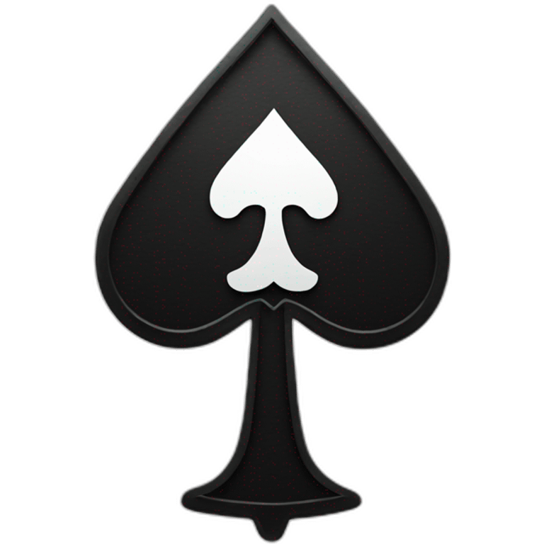 Ace of spades emoji