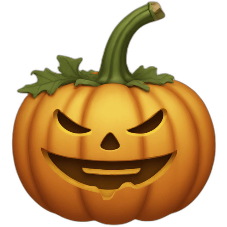 Pumpking head emoji