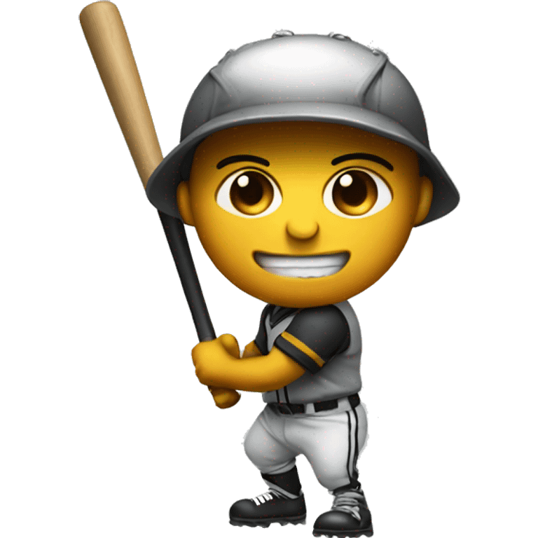 raider with baseball bat emoji