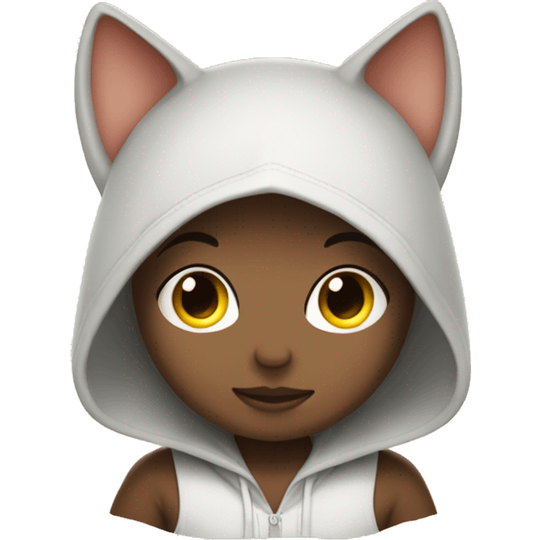 sonny angel with cat hood emoji