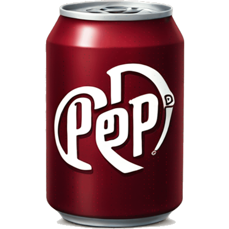 One Dr Pepper can emoji