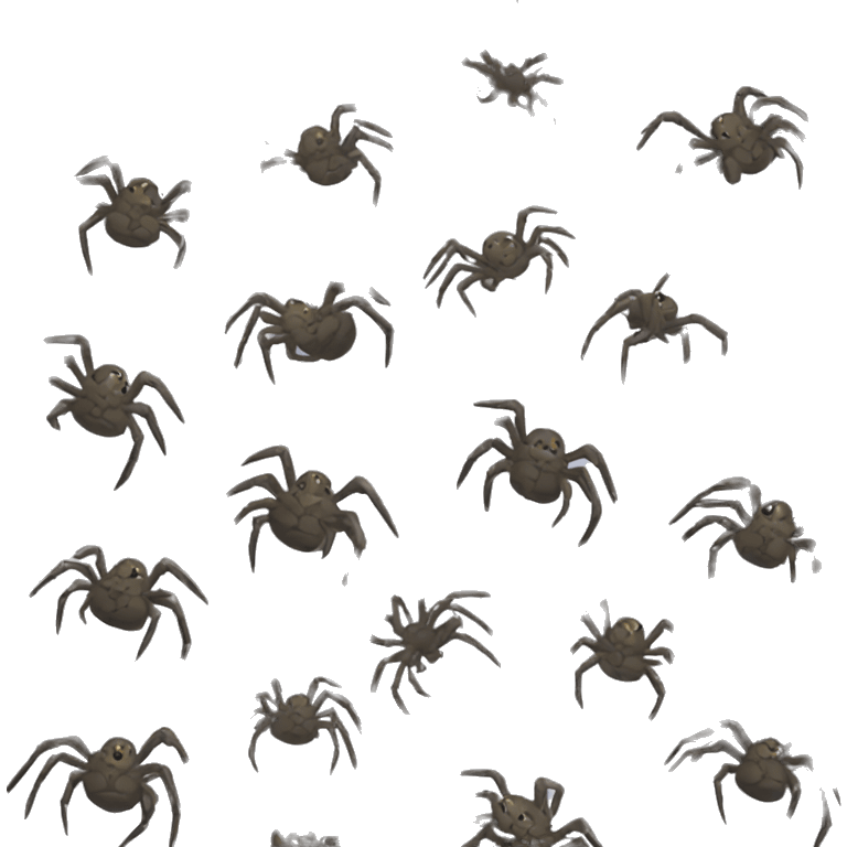 wolf spider dance emoji