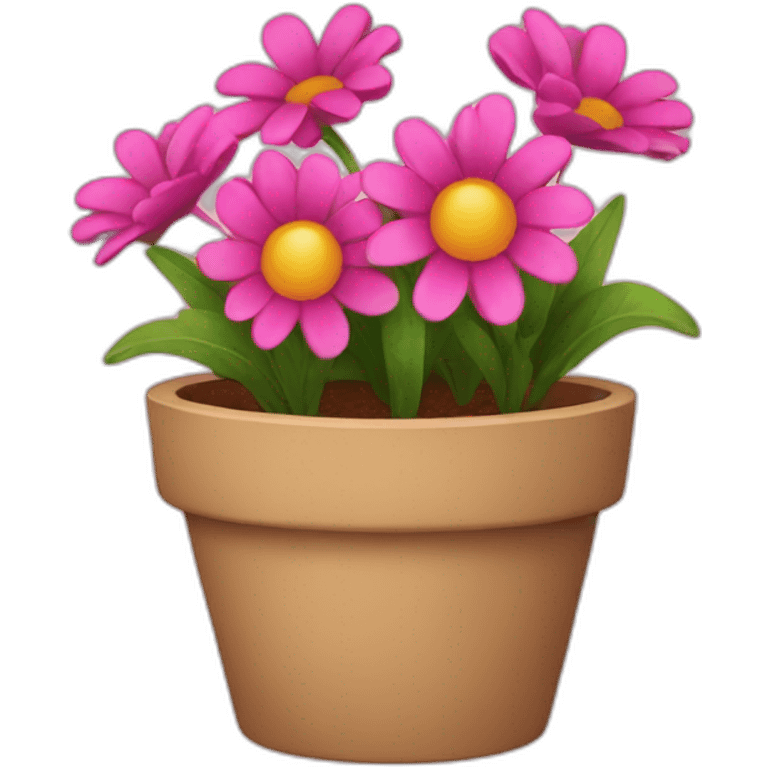 Flower pot emoji