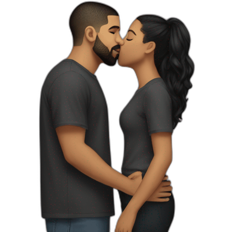 drake kiss emoji