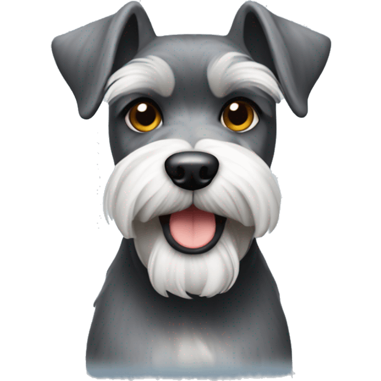 A schnauzer  emoji