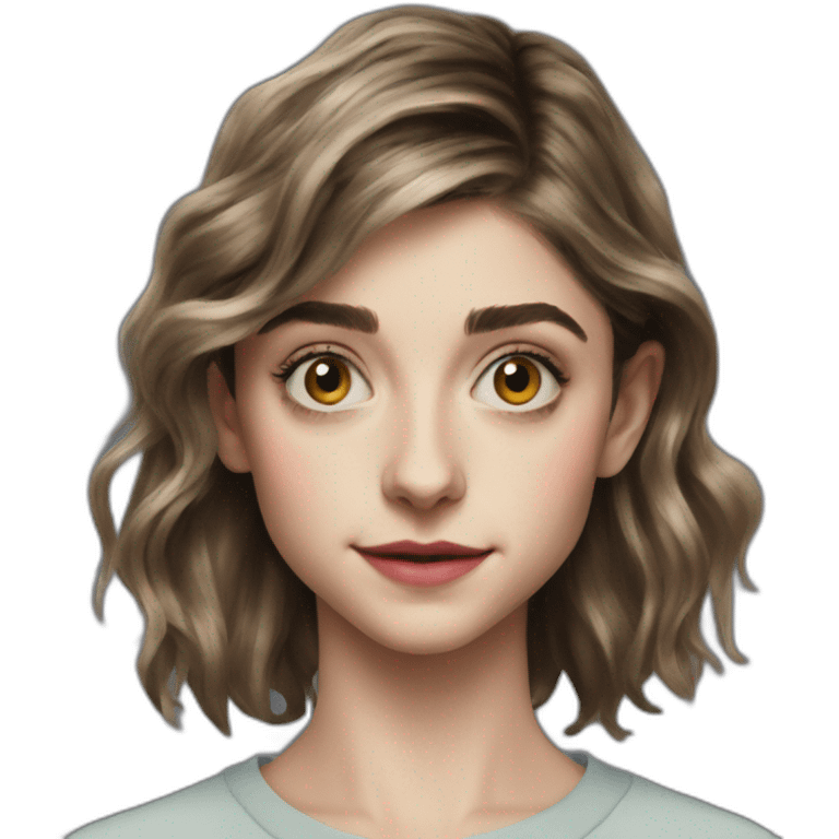 Natalia Dyer emoji