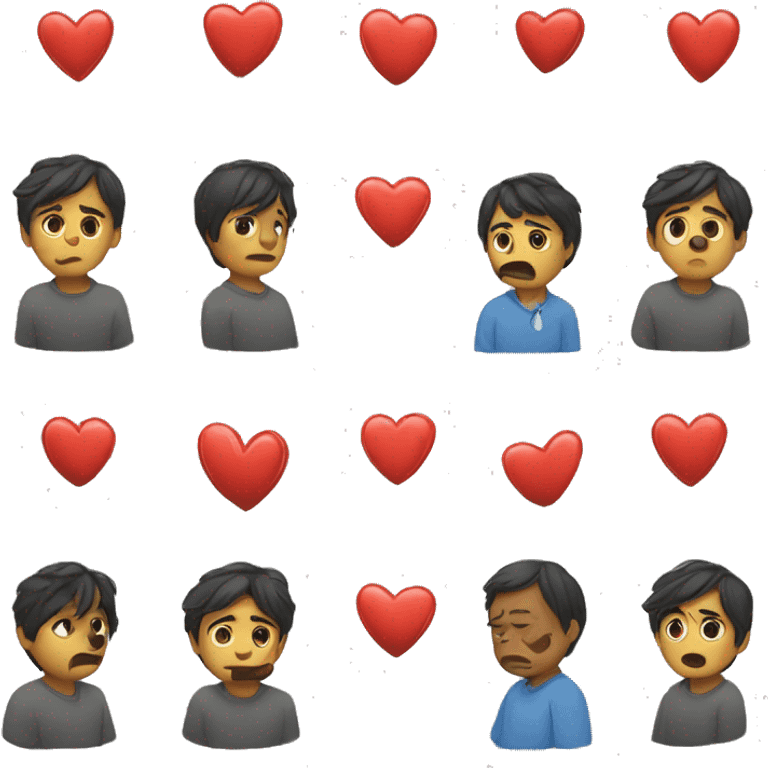 Un corazón triste  emoji