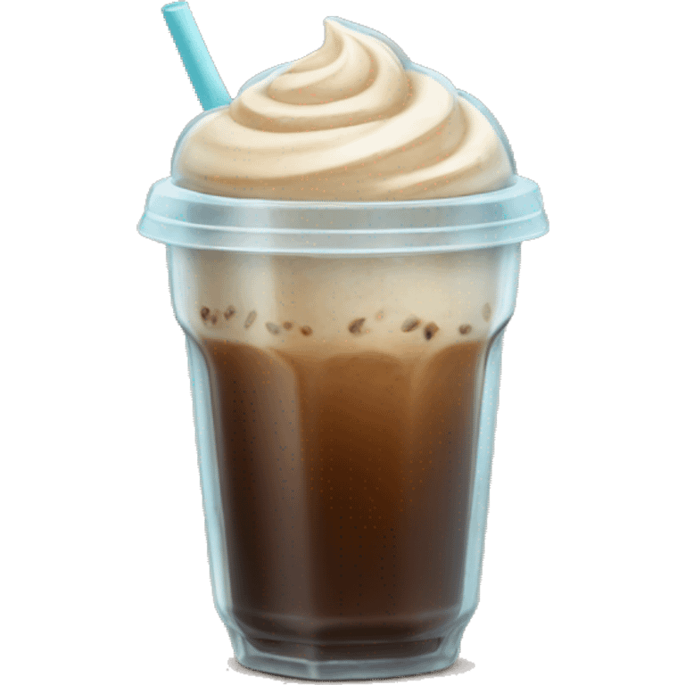 Ice coffe emoji