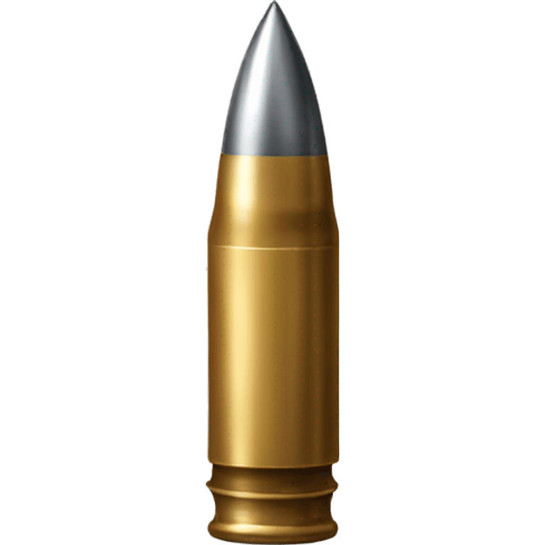 realistic bullet emoji