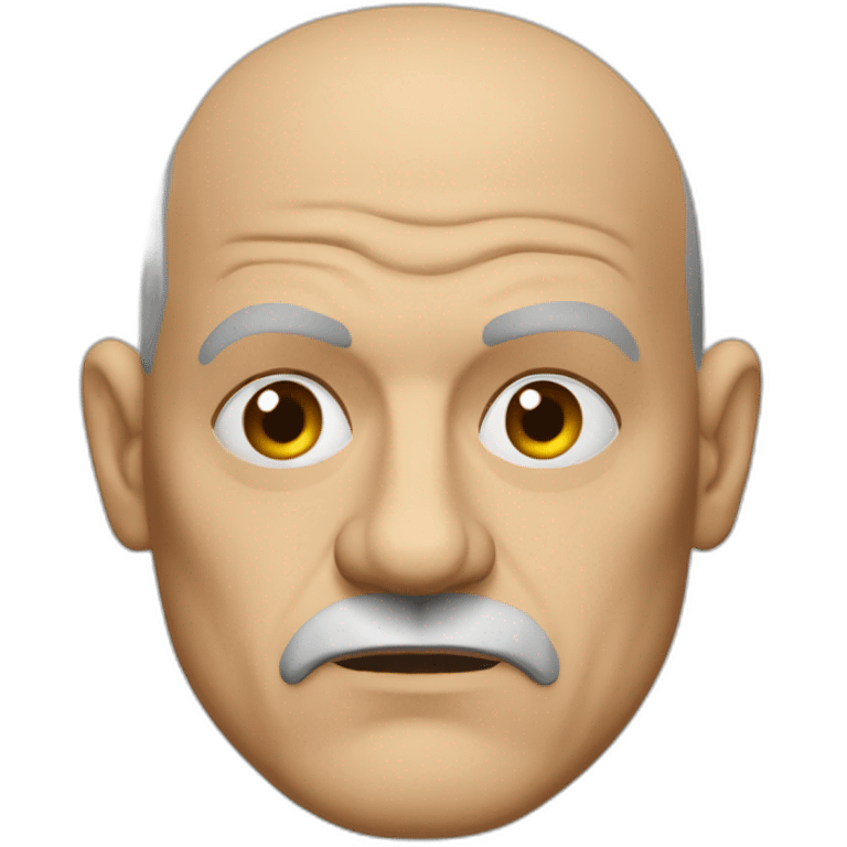 John Malkovich serious emoji