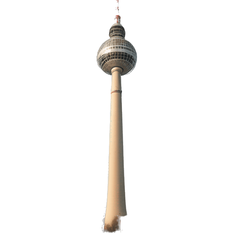 berlin tv tower from front emoji