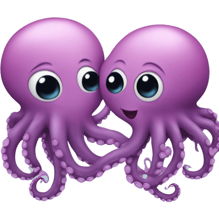 octopus in love emoji