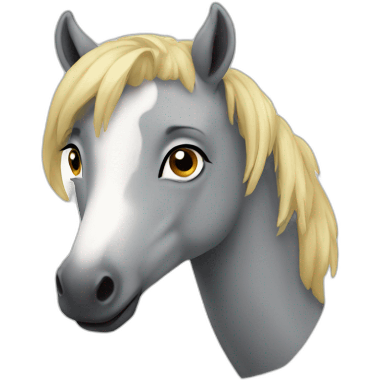 Guide mini horse emoji