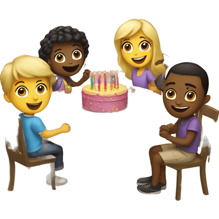 Birthday party emoji