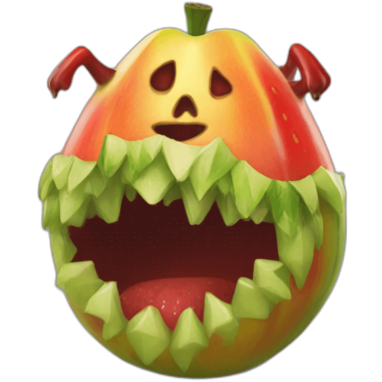 Fruits du demons one piece carré emoji