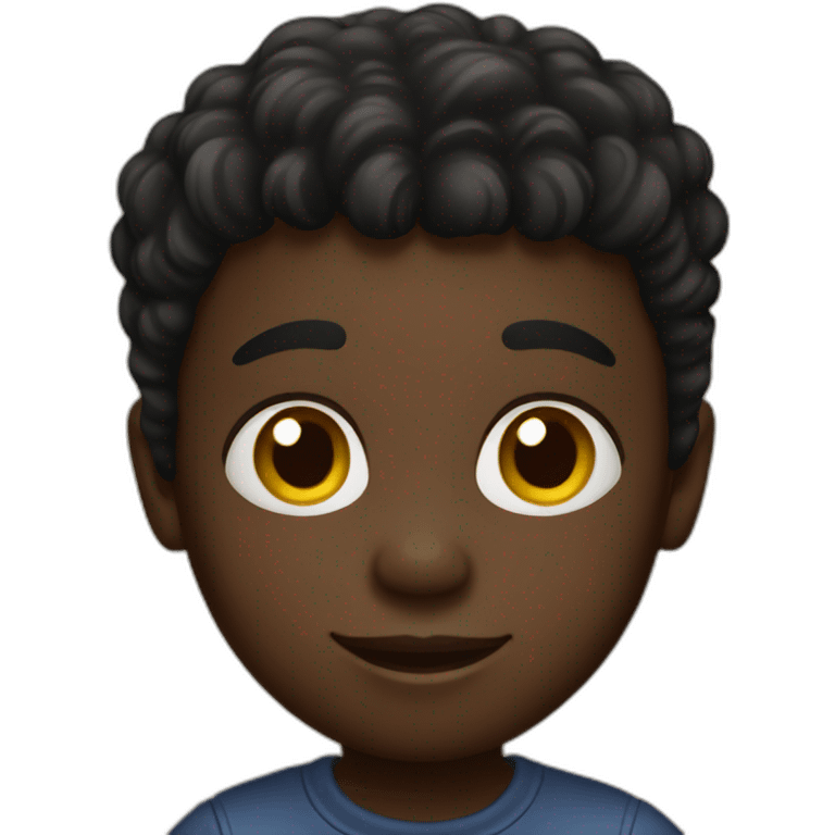 Little black boy emoji