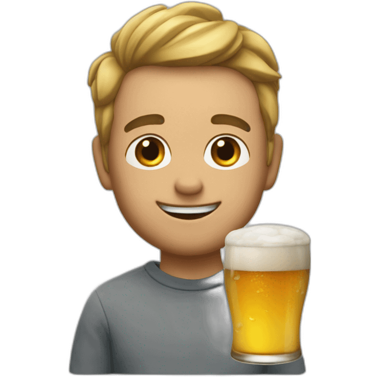 crack open a cold one with the boys emoji