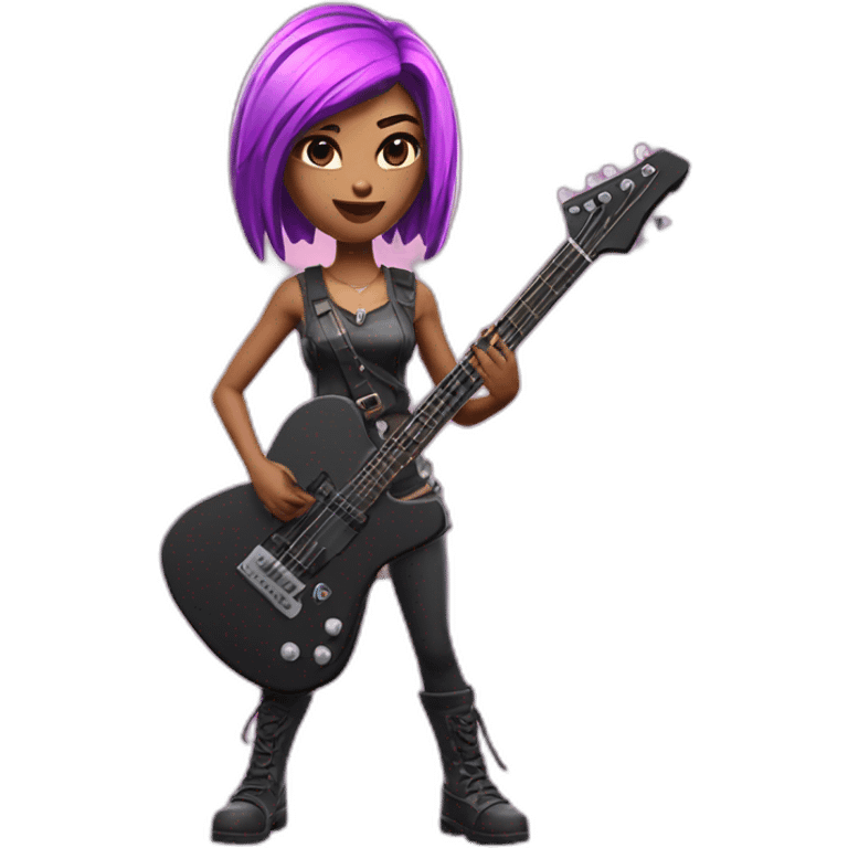 power chord character female fortnite emoji