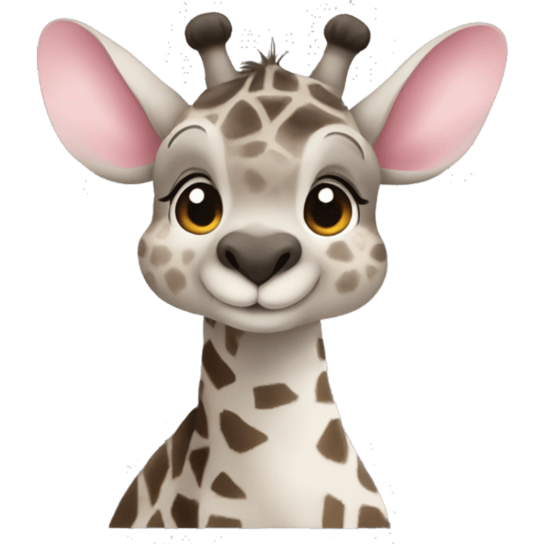 giraffe chinchilla  emoji