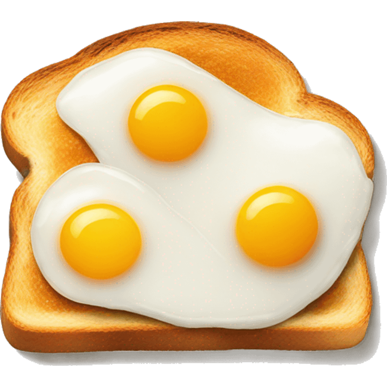 eggs on toast emoji