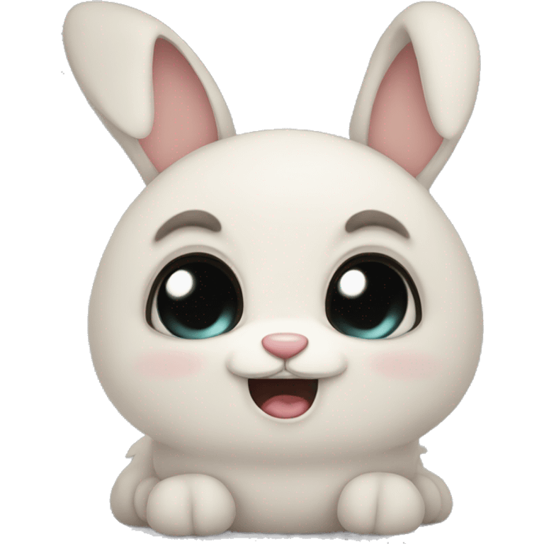 crying bunny emoji