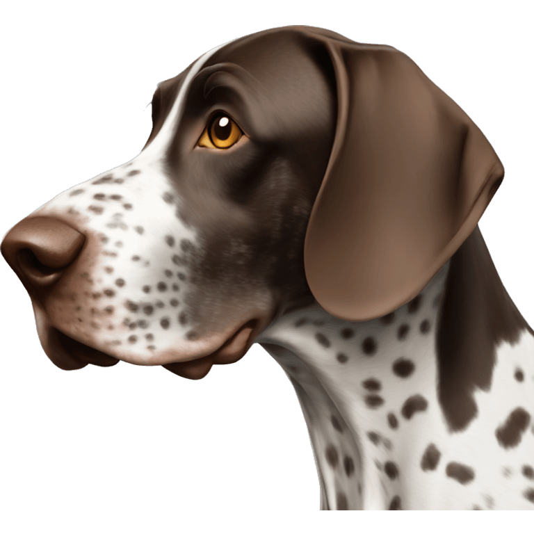 German shorthair pointer dog  emoji