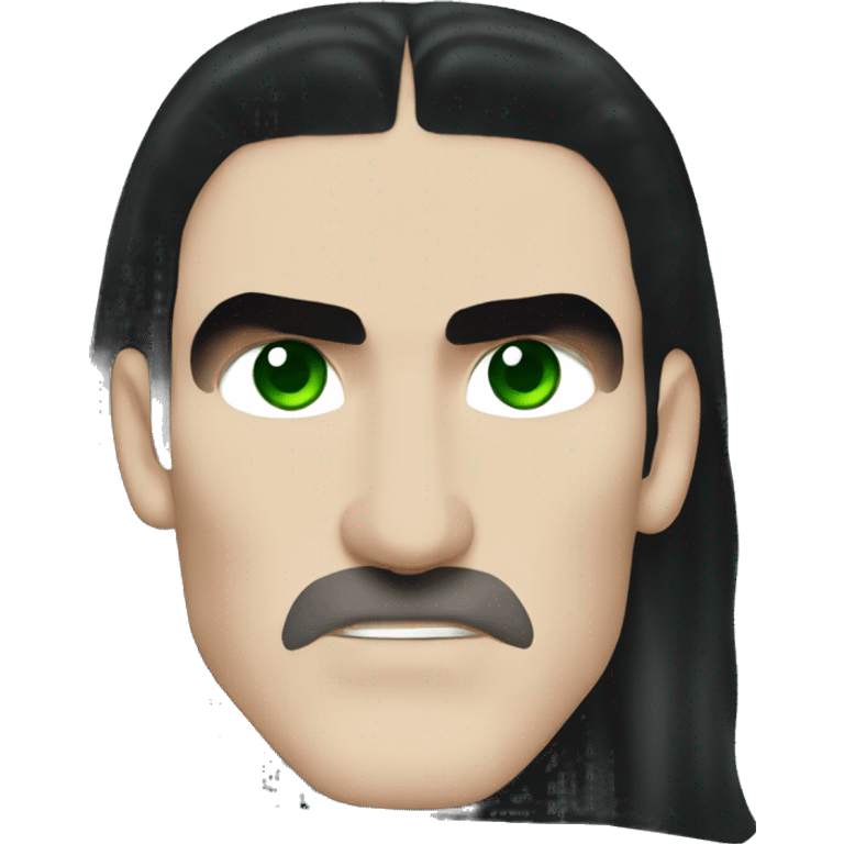 Peter Steele with green eyes  emoji