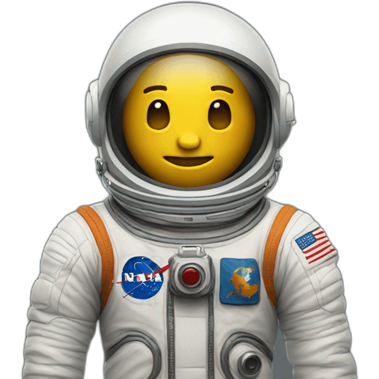 astronaut suit no head emoji