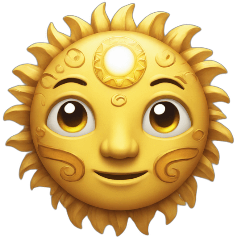 Sun god lufy emoji