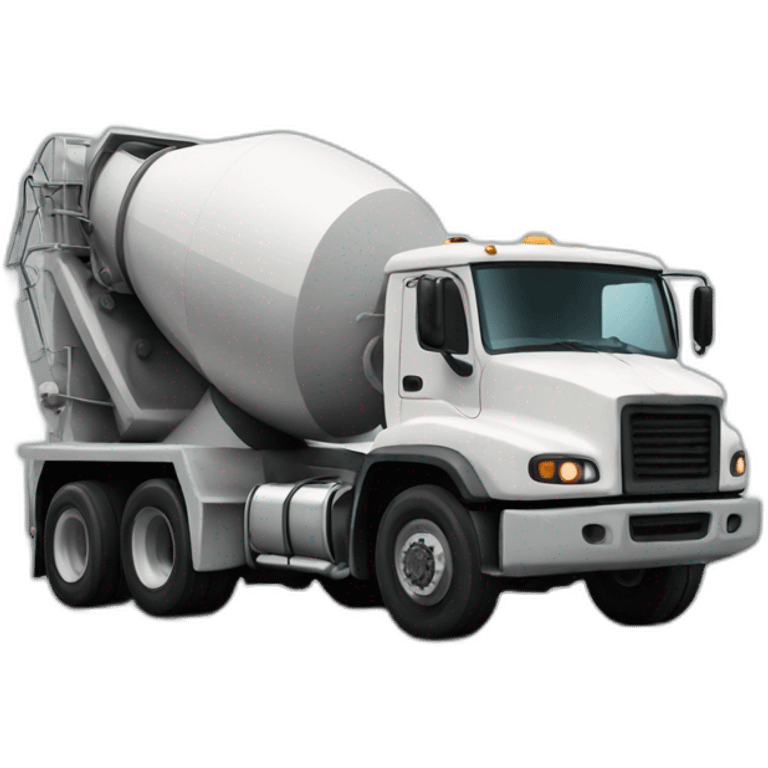 concrete mixer truck emoji