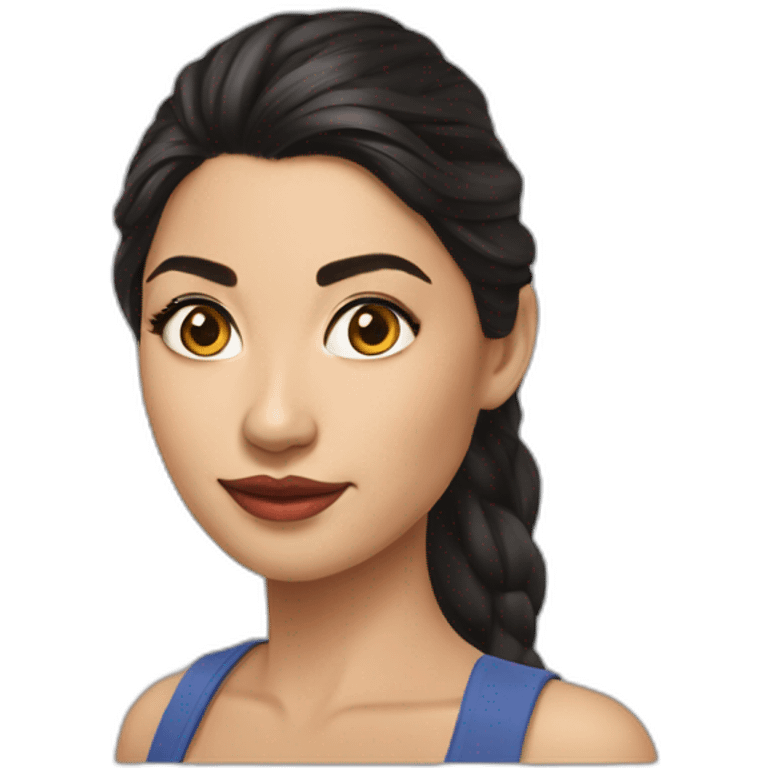 hyper realistic Anna Paulina Luna emoji