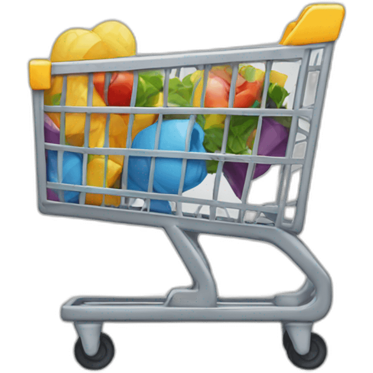 shopping cart emoji