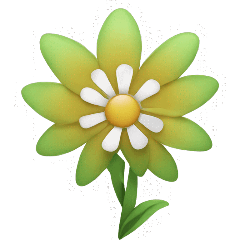 flower made of plans and tasks emoji