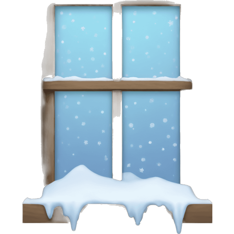 Snow Window emoji