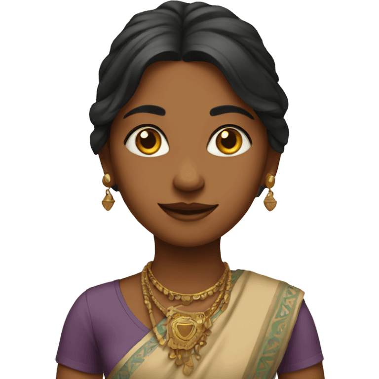 Indian girl  emoji