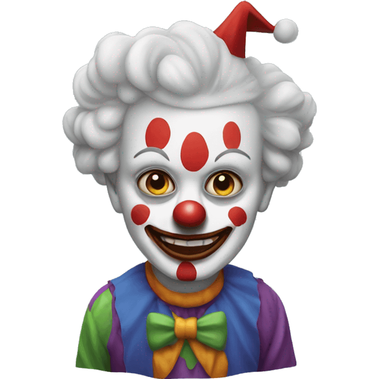 clown with a bat emoji