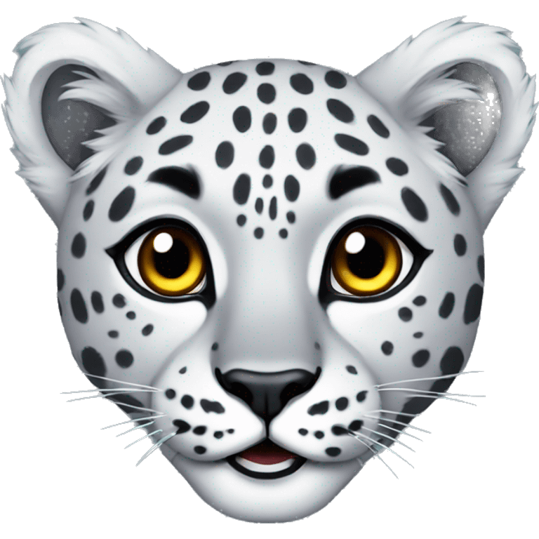 snow leopard emoji