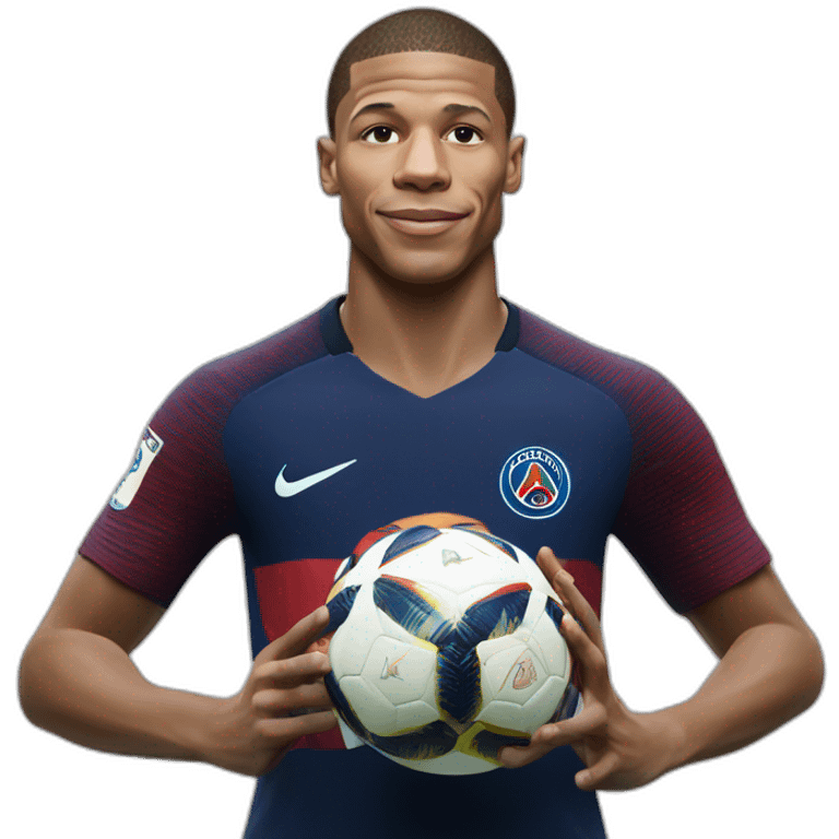 Kilian Mbappé emoji