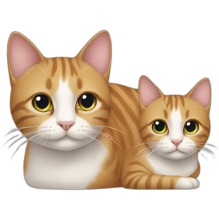 Couple cat emoji