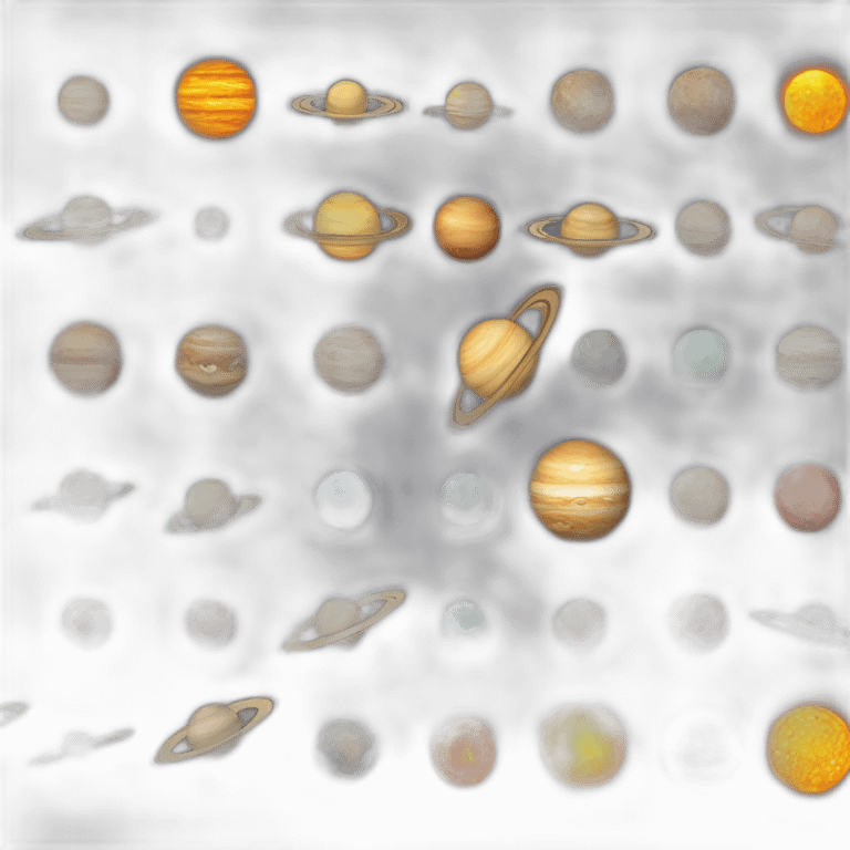 solar system emoji