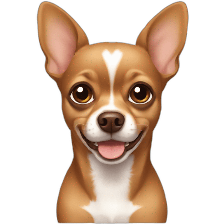 Brown chihuahua emoji