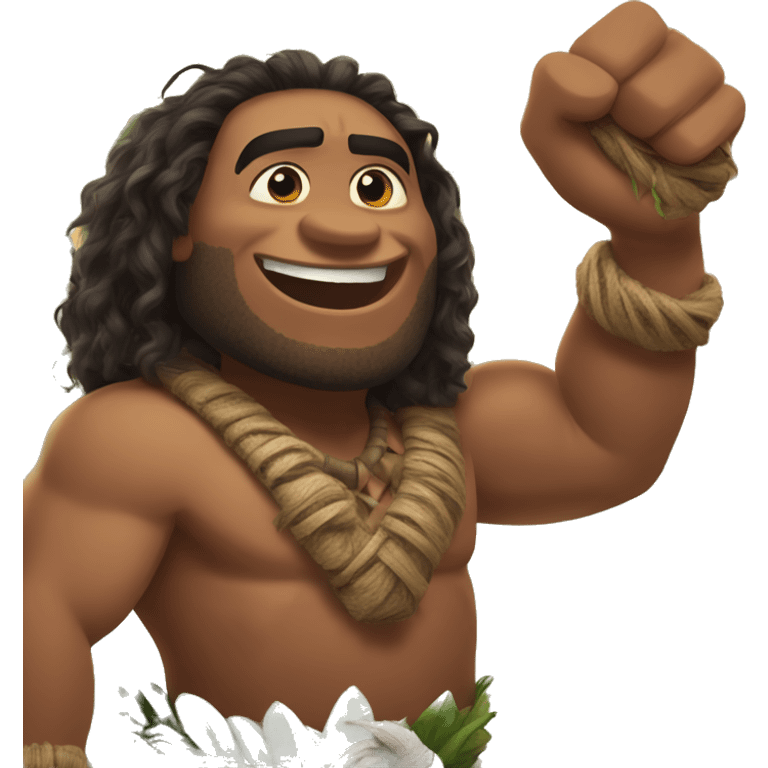 Maui from Moana emoji