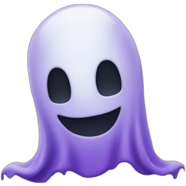 Ghost hype purple emoji