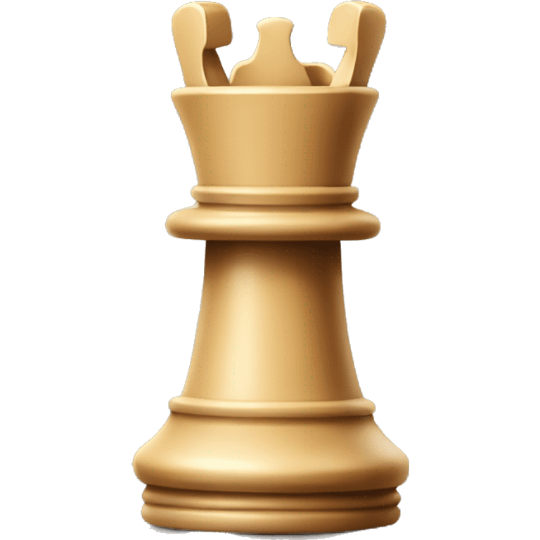 tan chess rook emoji