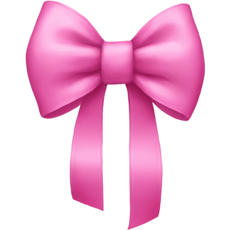 Pink bow emoji