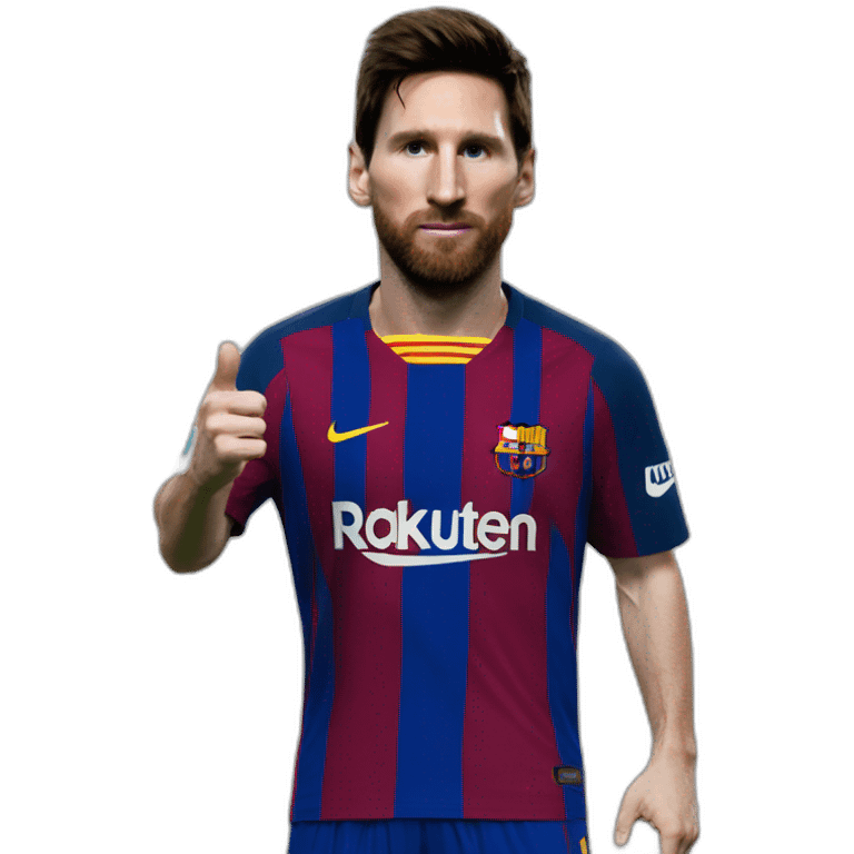 Léo messi emoji