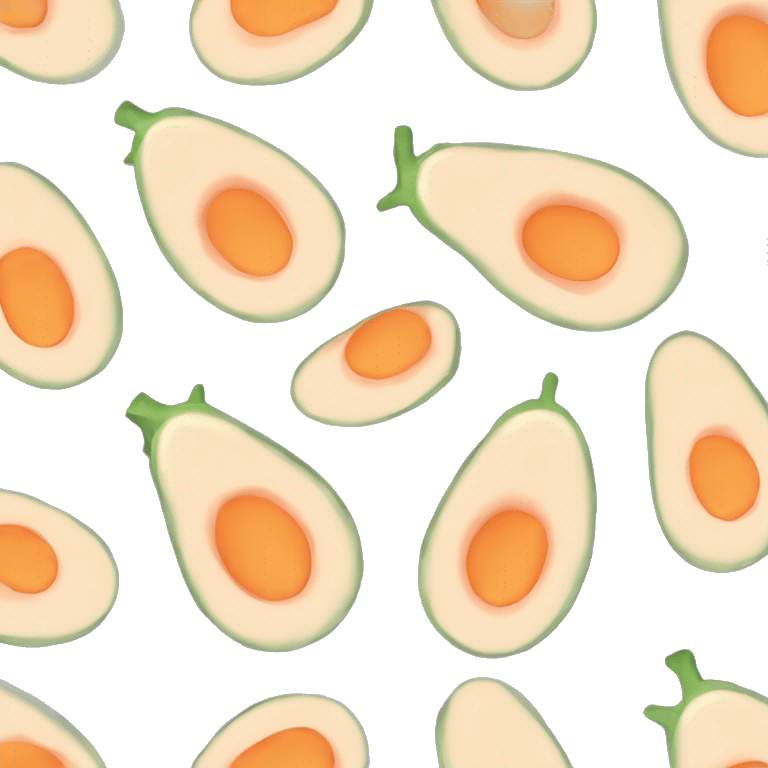 Egg plant inside peach emoji