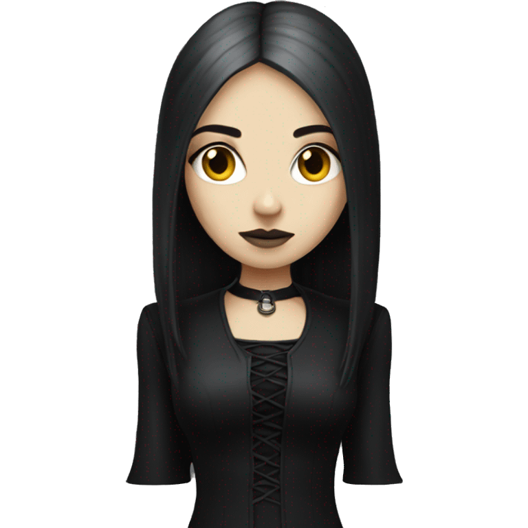 Gothic girl emoji