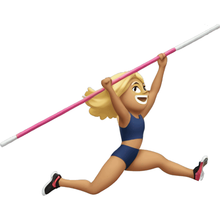 Pole vaulter  emoji